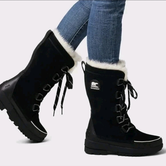 Sorel Women's Tivoli IV Tall Waterproof Boots Size 8 - Picture 1 of 9